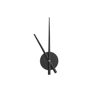 Diy Riesen-wanduhr Mit Kreuzstichmuster, 3d-analoguhr, Künstlerische Wohndekoration, Quarz-uhrwerk, Wohnaccessoires, 1 Stück (schwarz-crezuo)