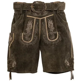 Spieth & Wensky Kinderlederhose AXEL in braun | Gr.: 134