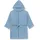 Unisex Kinder Frottee-Bademantel Morgenmantel Jeansblau 158/164