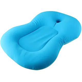 LAMF Baby Badewannenkissen Pad Infant Lounger Luftkissen Neugeborene Badewanne Anti-Rutsch-Kissen Sitz Weich Anti-Rutsch Badewannenauflage 0-6 Monate Säugling Bad Kissen
