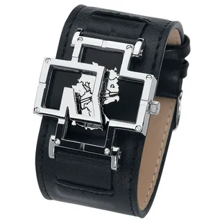Rammstein Armbanduhren - Germany - schwarz/silberfarben  - Lizenziertes Merchandise! - Standard