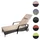 197 x 71 x 108 cm braun/beige inkl. Rollen