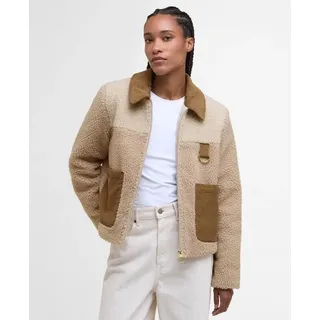 Barbour Malena Fleece - Jacke - Damen Natural / Ecru UK 14 / L