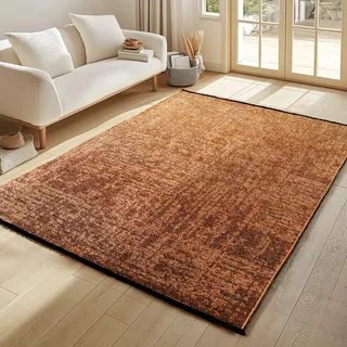 Ayyildiz SPACE 1900 Kurzflorteppich 160 x 230 cm Kupfer