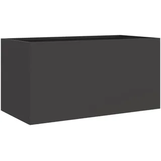 vidaXL Pflanzkübel 62 x 30 x 29 cm Schwarz