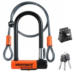 Kryptonite Evolution Mini-7 Orange Bügelschloss