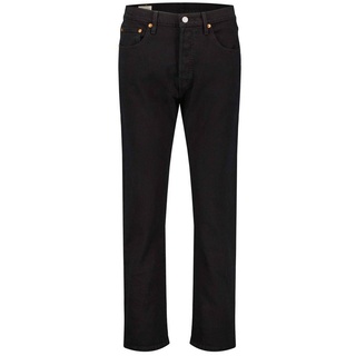 Levi's® 5-Pocket-Jeans Damen Jeans 501 CROP BLACK SPROUT (1-tlg) schwarz 26/28