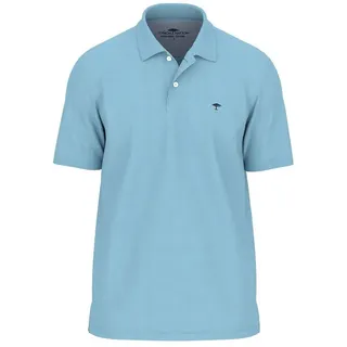 FYNCH-HATTON Poloshirt – Kurzarm Polo unifarben - regular fit - für jeden Anlass blau S