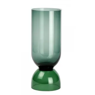 Lambert Vasari Vase Glas blau/grün H 32 cm D 12 cm