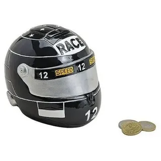 Wurm Motorradhelm Spardose 14 cm