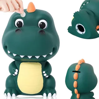 Dinosaurier-Spardose für Kinder mit Dino-Design
