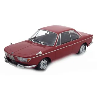 Modellauto KK-Scale 1:18 BMW 2000 CS Coupe 1965 dunkel-rot Limited Edition 1000 pcs.