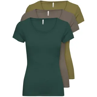 Only T-Shirt Schwarz S