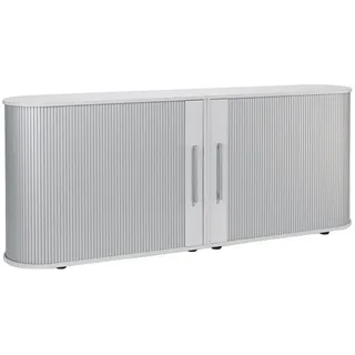 Geramöbel Flex Aktenschrank 200 x 83 x 40 cm lichtgrau
