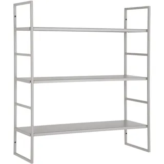 House Nordic Wandregal Beja 48 x 55 x 17 cm Grau