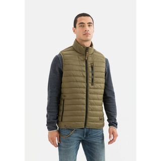 camel active Steppweste aus recyceltem Polyester mit Stehkragen braun 48