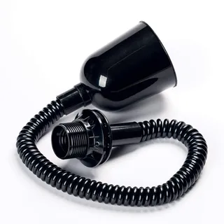ORION LIGHTSTYLE Leuchtenpendel 2M Meter Zugpendel Schnurpendel Lampenaufhängung Rolly Zug Lampen Zug Pendel Leuchten (schwarz)