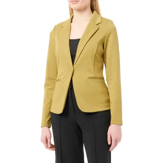 ICHI Damen Ihkate Lässiger Business-Blazer, 170636/Green Moss, L EU