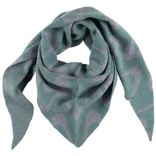 COFI 1453 Schal XXL Schal Frauen Halstuch Dreiecksschal Winterschal mit Muster lila
