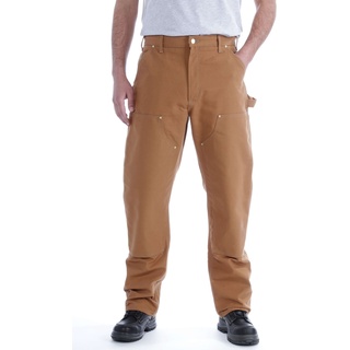 Carhartt Arbeitshose Duck Double Front Logger Pant B01 - carhartt® brown - W38/L36