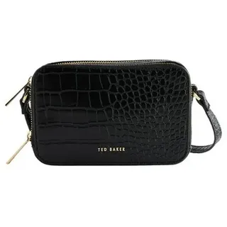 Ted Baker Mini Bag STINA, viel Stauraum, goldfarbenes Logo schwarz