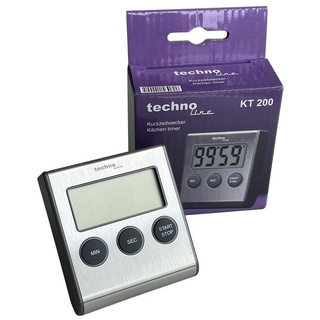 Techno Line Handgelenkstütze Techno Line 10002183 KT 200 technoline Kurzzeitwecker digital