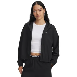 Under Armour Rival Woven Trainingsjacke Damen 005 - black/black/white XS