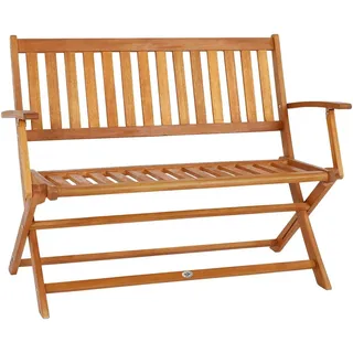 CASARIA Gartenbank 120 x 55 x 91 cm Eukalyptus