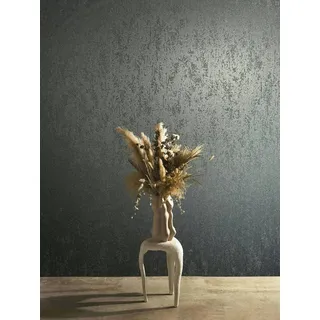 Marburg Vliestapete Struktur Perlen Metalloptik Shabby Blau Glitzer 86551 Eclectic Marburg