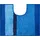 mit Ausschnitt 50 x 60 cm blau