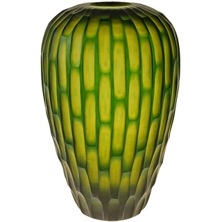 Vase FLAVIA (DH 25x40 cm) DH 25x40 cm grün Blumenvase Blumengefäß - grün