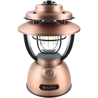 Olight Olantern Classic 2 Pro Campinglaterne, Campingleuchte im Vintage-Stil, 300 Lumen, vielseitige Anwendungsgebiete, Vintage Kupfer-Finish