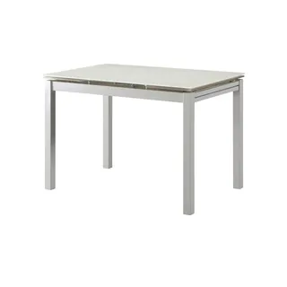 Primo Glastisch ausziehbar Tim ¦ beige ¦ Maße (cm): B: 70 H: 76