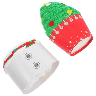 TOYANDONA 8 Stk Weihnachtshandtücher aus Baumwolle kinderhandtücher kinder handtuch handtücherset Weihnachts-Gästehandtücher weihnachtliche waschlappen Baumwollhandtücher Weihnachtsgeschenke