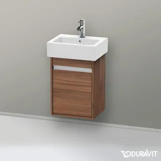 Duravit Waschtischunterschrank 1 Tür 40 x 55 x 32 cm Nussbaum Natur