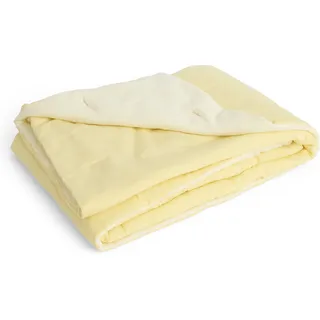 Quilt Steppdecke gelb