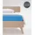 Jersey 180 x 200 - 200 x 220 cm mittelblau