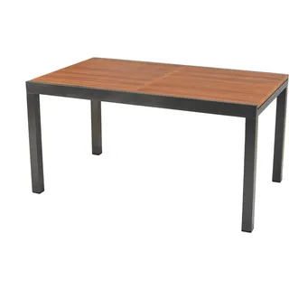 Merxx Gartentisch AZ-Tisch Rechteckig ausziehbar 90 cm x 76 cm