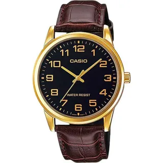 Casio MTP Quarz Leder 40 mm MTP-V001GL-1