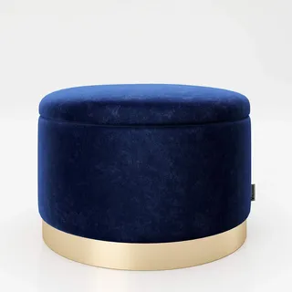 Playboy Pouf "SUE" Blau
