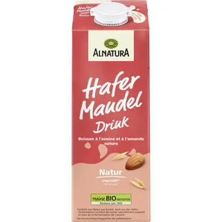 Alnatura Hafer-Mandel-Drink ungesüßt , 1l