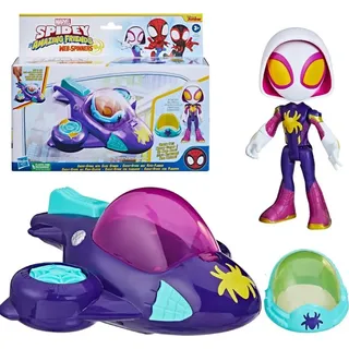 HASBRO - Spider-Man Spidey und seine erstaunlichen Freunde mit Flugzeug
