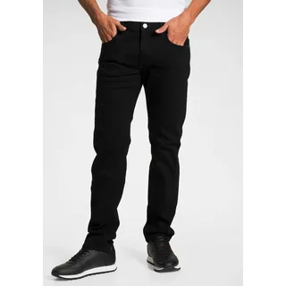 Regular-fit-Jeans LEE "DAREN ZIP FLY" Gr. 33, Länge 30, schwarz (clean black) Herren Jeans Regular Fit