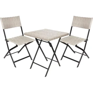 Brubaker Lugano Set 3-tlg. Grau/Beige