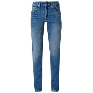 QS Slim-fit-Jeans Catie Slim Fit, Mid Rise, Slim Leg blau