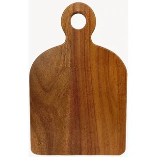Zoha Akazie Platte 31 cm – Servierplatte Holz aus Akazienholz, Käseplatte für Käse & Antipasti
