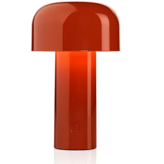Tischleuchte FLOS, Bellhop, dimmbar, Rot, für Wohnzimmer, Kunststoff, Design - 21