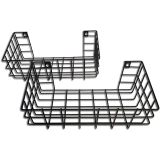 Protected Schallplatten Gitter Wandregal 2er Set