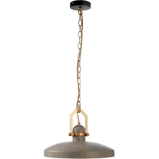 Deko-Light Cygni 1-flg. Ø 40 cm rund dunkelgrau Beton