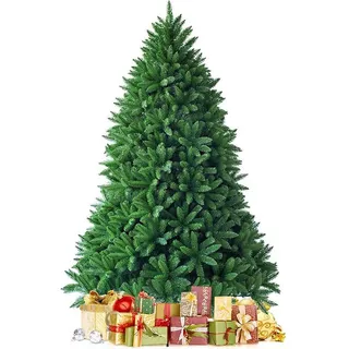 Costway Künstlicher Weihnachtsbaum grün 210 cm